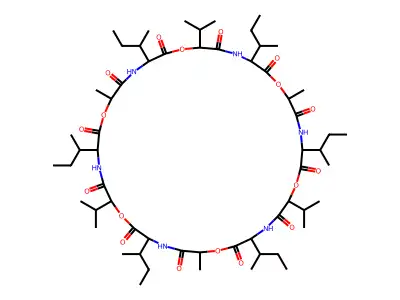 Isoleucinomycin structure