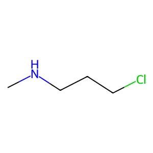 3-chloro-N-methylpropan-1-amine structure