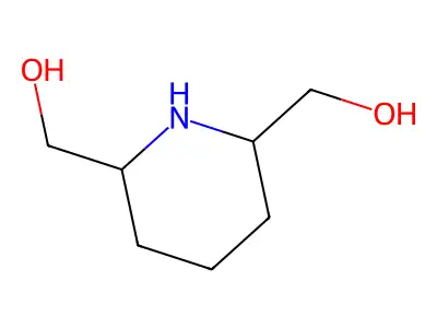 2,6-Piperidinedimethanol structure