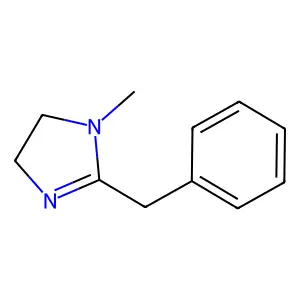 2-Imidazoline, 2-benzyl-1-methyl- structure