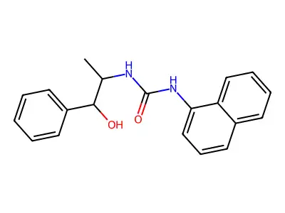 1-(1-Hydroxy-1-phenylpropan-2-yl)-3-naphthalen-1-ylurea structure