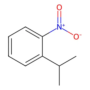o-Nitrocumene structure