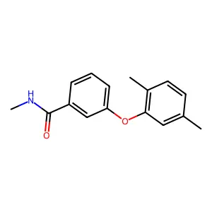 3-(2,5-二甲基苯氧基)-N-甲基苯甲酰胺 structure