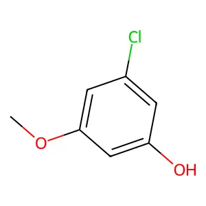 3-Chloro-5-methoxyphenol structure