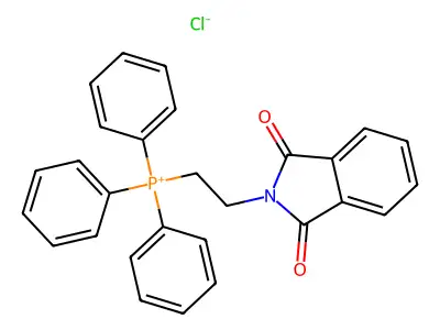 2-(1,3-Dioxoisoindolin-2-yl)ethyl-triphenyl-phosphonium structure