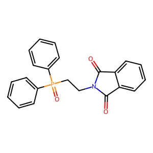 2-[2-(Diphenylphosphoryl)ethyl]-1H-isoindole-1,3(2H)-dione structure