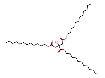 Trilauryl Citrate structure