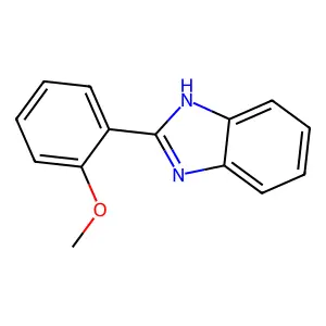 2-(2-methoxyphenyl)-1H-benzimidazole structure