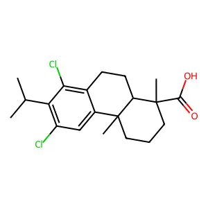 12,14-二氯脱氢松香酸 structure
