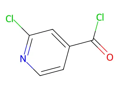 2-Chloropyridine-4-carbonyl chloride structure