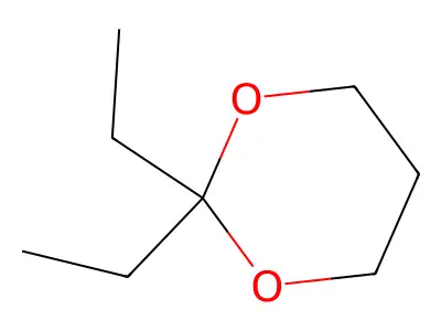 2,2-Diethyl-1,3-dioxane structure