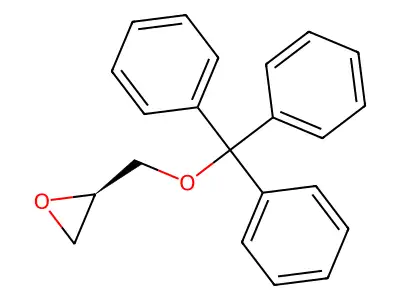 (R)-trityl glycidyl ether structure