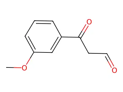 2-(3-Methoxyphenyl)malonaldehyde structure