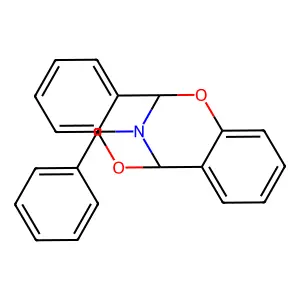 C(c1ccccc1)N2C3Oc4ccccc4C2Oc5ccccc35 structure