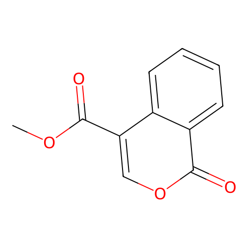methyl 1-oxo-1H-isochromene-4-carboxylate structure