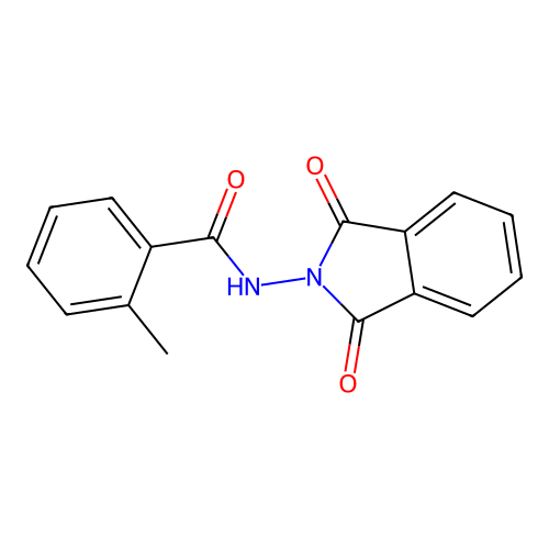 N-(1,3-dioxo-1,3-dihydro-2H-isoindol-2-yl)-2-methylbenzamide structure