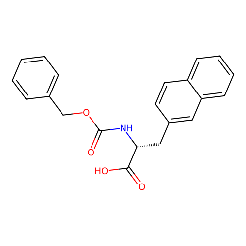 Cbz-D-2-Naphthylalanine structure