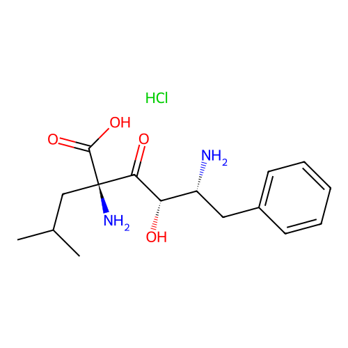 Bestatin hydrochloride structure
