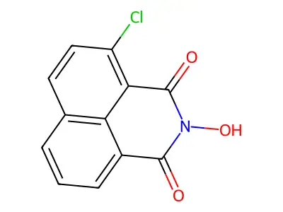 4-Chloro-2-hydroxy-1H-benzo[de]isoquinoline-1,3(2H)-dione structure