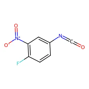 4-Fluoro-3-nitrophenyl isocyanate structure