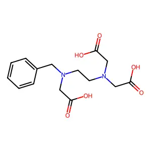 N-Benzylethylenediamine-N,N',N'-triacetic acid structure