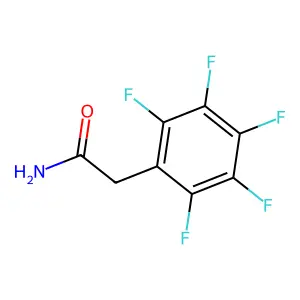 2-(Pentafluorophenyl)acetamide structure