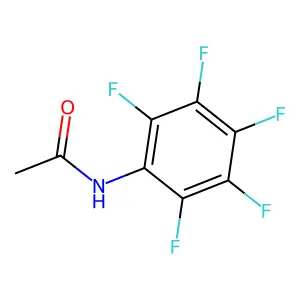 N-(2,3,4,5,6-pentafluorophenyl)acetamide structure