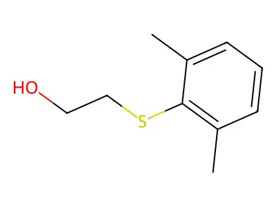 2,6-Dimethylphenylthioethanol structure
