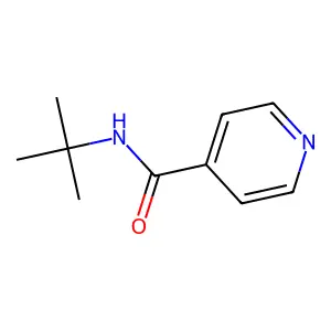 N-(tert-butyl)isonicotinamide structure