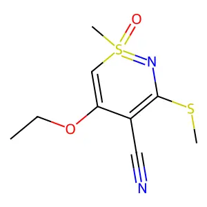 5-ethoxy-1-methyl-3-methylsulfanyl-1-oxo-1 structure