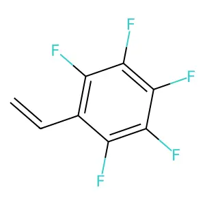 2,3,4,5,6-Pentafluorostyrene structure