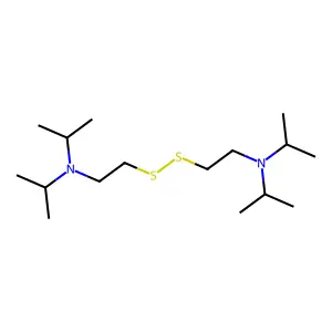 双(二异丙氨基乙基)二硫物 structure