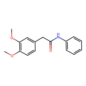 2-(3,4-dimethoxyphenyl)-N-phenylacetamide structure