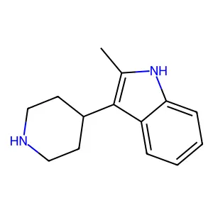 2-Methyl-3-(piperidin-4-yl)-1H-indole structure