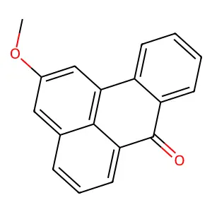 Methoxybenzanthrone structure