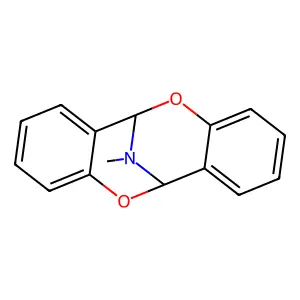 CN1C2Oc3ccccc3C1Oc4ccccc24 structure