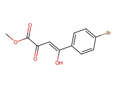 Methyl 4-(4-bromophenyl)-2,4-dioxobutanoate structure