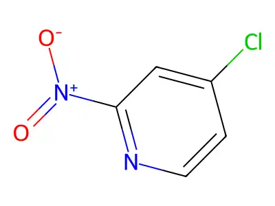 4-Chloro-2-nitropyridine structure