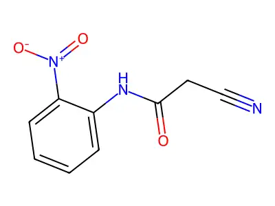 2-cyano-N-(2-nitrophenyl)acetamide structure
