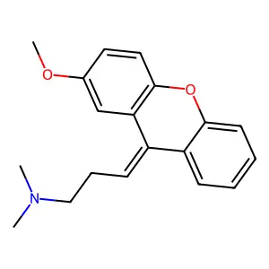 Dimeprozan structure