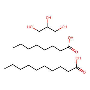 Glycerides, C8-10 structure