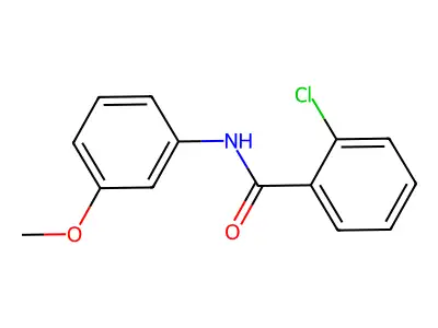 2-Chloro-M-benzanisidide structure
