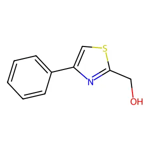 (4-Phenyl-1,3-thiazol-2-yl)methanol structure