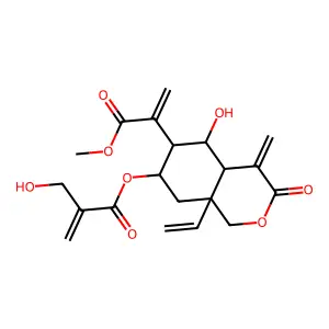 Vernodalol structure