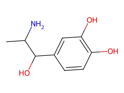 左去甲肾上腺素 structure