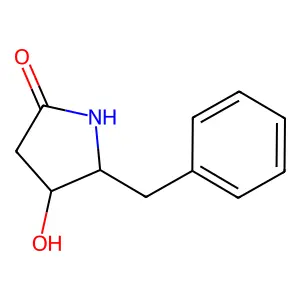 5-benzyl-4-hydroxypyrrolidin-2-one structure