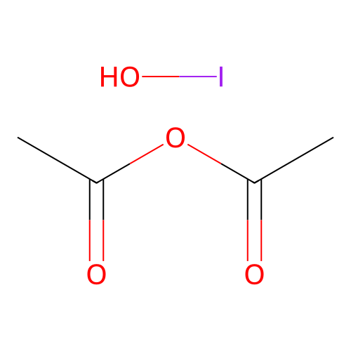 乙酸碘(I) structure