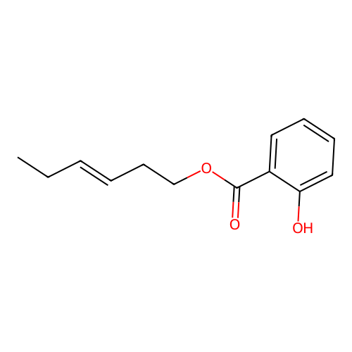 cis-3-Hexenyl salicylate structure