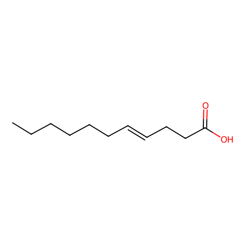 4-十一碳烯酸 structure