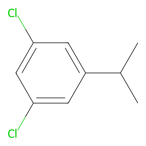 1,3-Dichloro-5-isopropylbenzene structure
